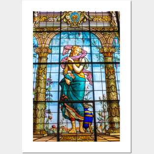 Mexico. Mexico City. Chapultepec Castle. Window. Posters and Art